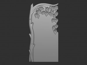 Bas-relief of the monument birch for the machine Modèles 3D en vedette