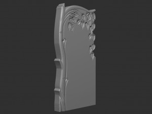 Bas-relief of the monument birch for the machine Modèles 3D en vedette