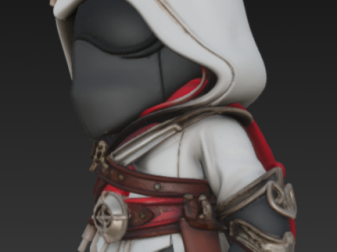 Assassins Creed Model Cetak 3D