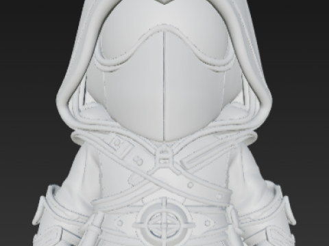 Assassins Creed Model Cetak 3D