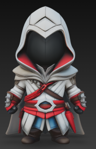 Assassins Creed 3 3D Принт Модель .c4d .max .obj .3ds .fbx .stl .blend