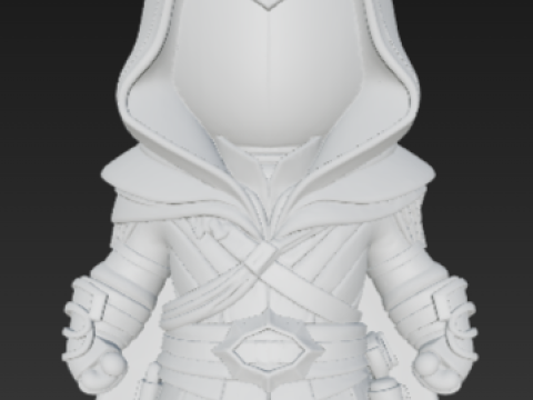 Assassins Creed 3 3D Принт Модель