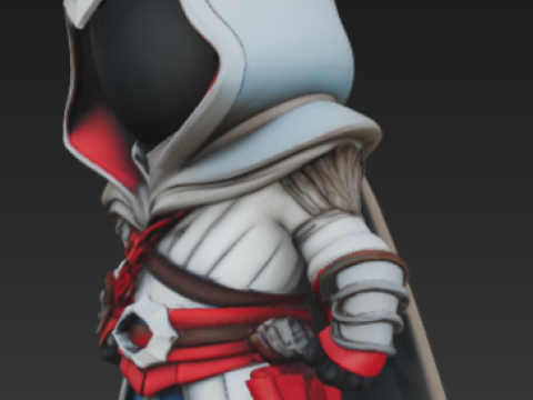 Assassins Creed 3 3D Принт Модель