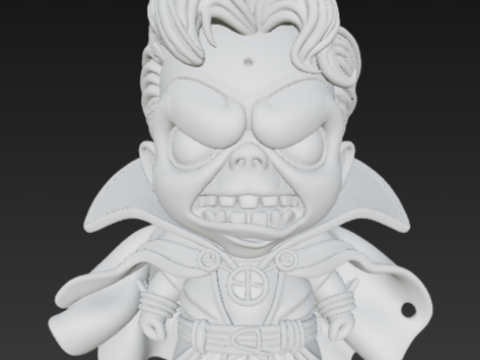 Doctor Strange zombi 3D 打印模型