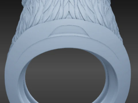 Ring pig 3D Print Model