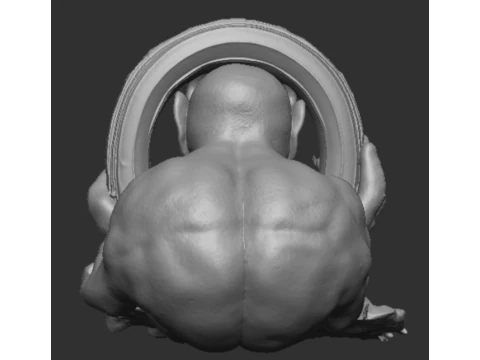 Demon ring 3D Print Model