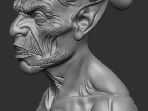 Demon 3D Print Model