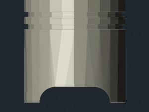 piston 3d Modèle 3D