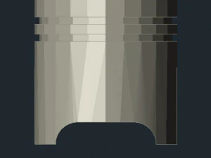 piston 3d 3D Model