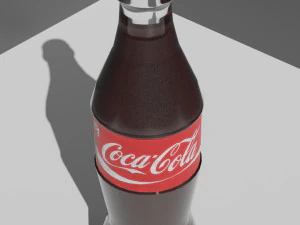 glass coca-cola 3D Model