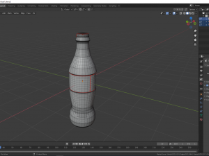 glass coca-cola 3D Model