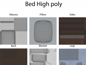 bed vita 3D Model