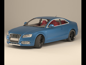 a great car from audi 3D Model
