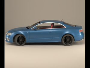 a great car from audi 3D Model