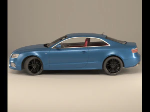 a great car from audi 3D Model