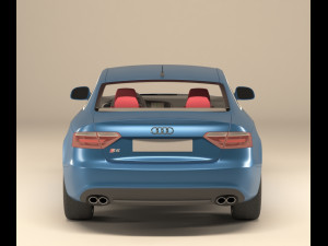 a great car from audi 3D Model