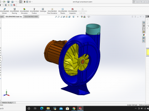 centrifugal compressor 3D Model