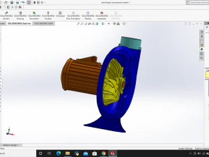 centrifugal compressor 3D Model