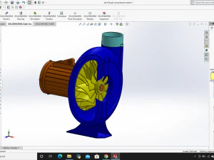 centrifugal compressor 3D Model