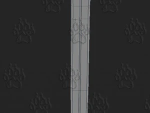 long sword 3D Model
