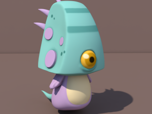 monster 3D Model