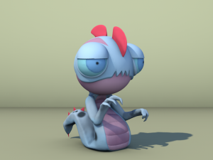 monster Model 3D
