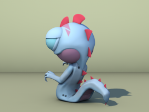 monster Model 3D