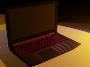 Acer nitro 5 laptop 3D मॉडल