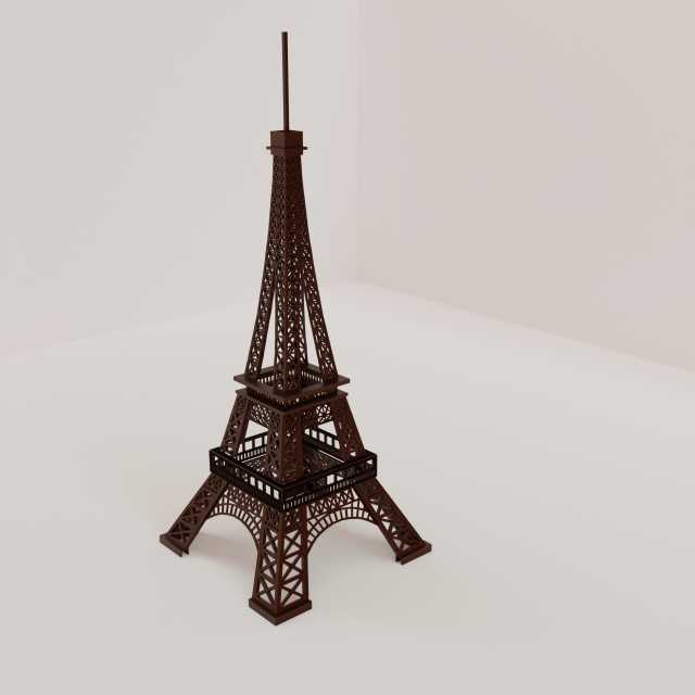 Elf tower 3D 모델 .c4d .max .obj .3ds .fbx .stl .blend 