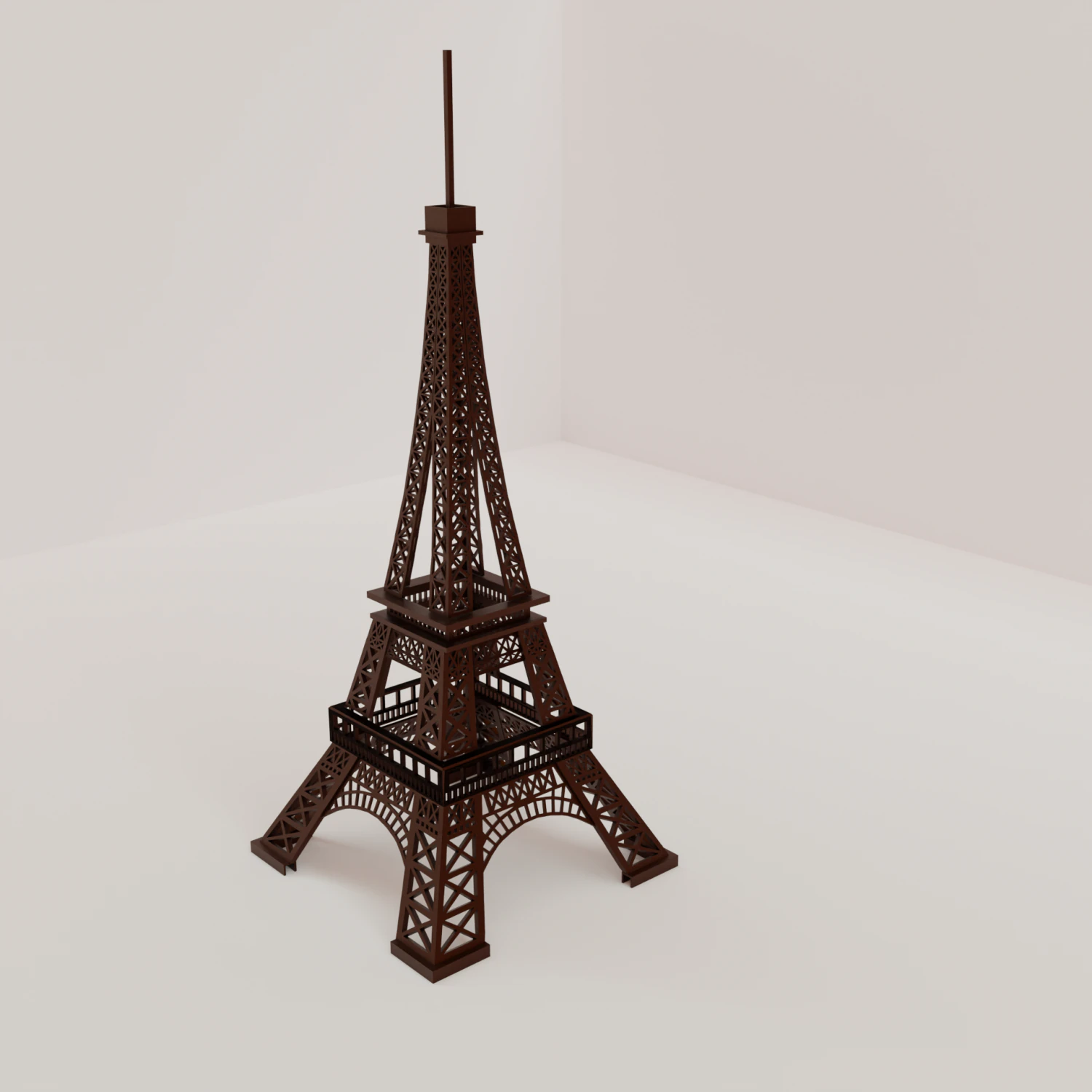 Elf tower 3D Model .c4d .max .obj .3ds .fbx .stl .blend