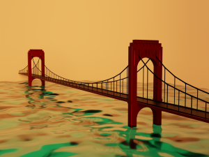Bridge of the 21st century 3D 모델