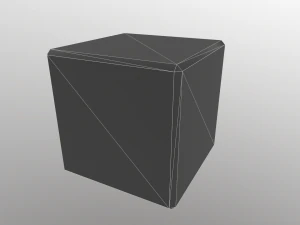 dice d6 game ready pbr 3D Model