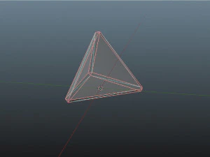 dados d4 jogo pronto pbr Modelo 3D