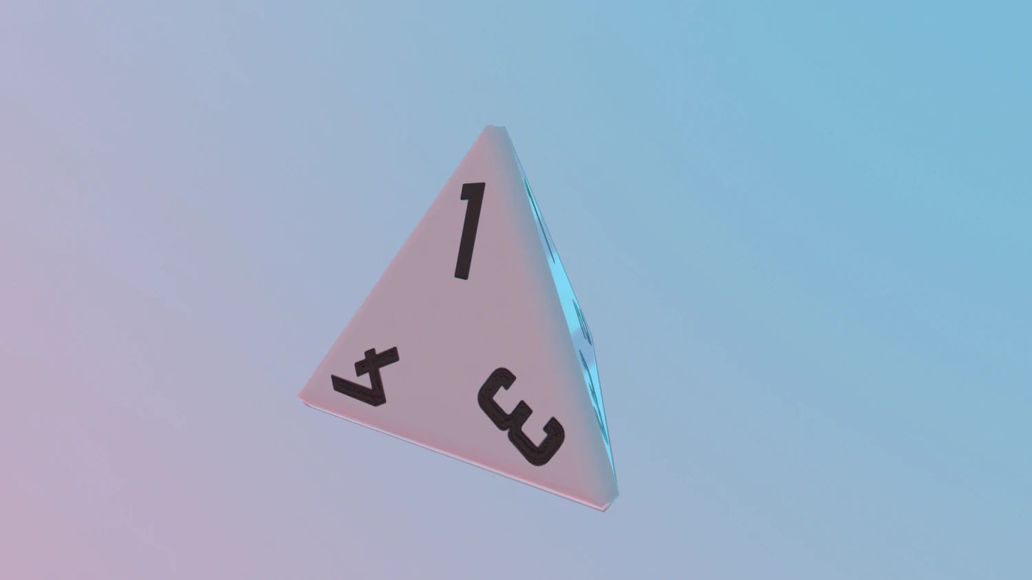dados d4 jogo pronto pbr Modelo 3D .c4d .max .obj .3ds .fbx .stl .blend 