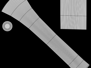 baseball bat aluminum free low-poly Model 3D