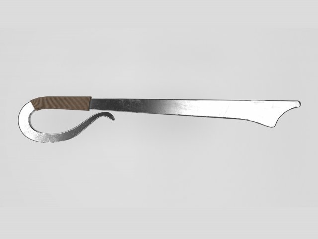 hmb falchion 3D Model .c4d .max .obj .3ds .fbx .stl .blend 
