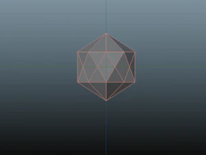 dice d20 game ready pbr 3D Model