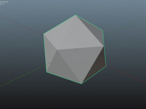 dice d20 game ready pbr 3D Model