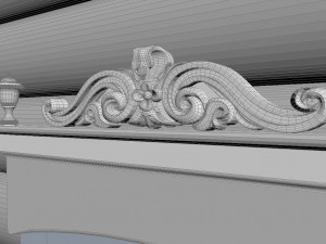russian old wooden house Modelo 3D