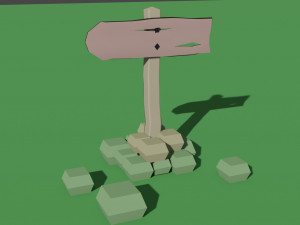 road signs 3D Модель