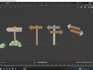 road signs 3D Модель