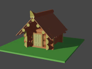 pemandian abad 16-17 Model 3D