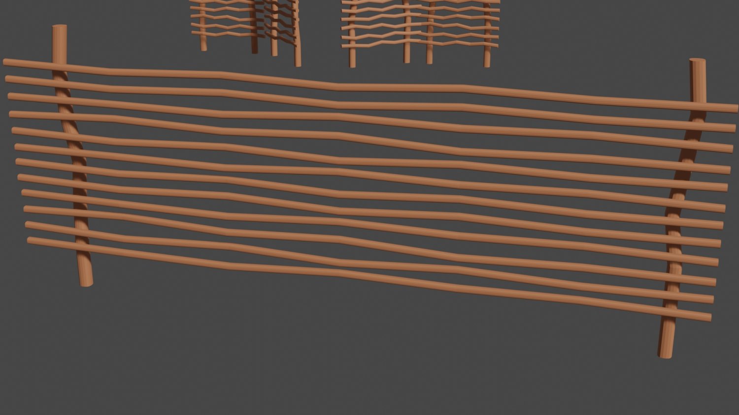 Из чего сделать забор на макете