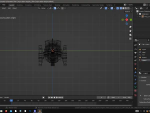 the cunho steam engine 3D Model
