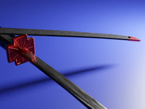 Katana akame ga kill 3D Model
