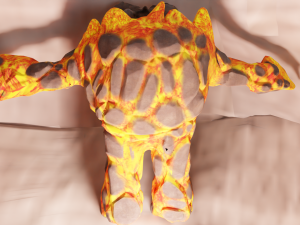 Lava golem Modelo 3D