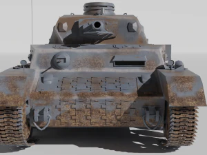 Pz4AustF1 3D Model