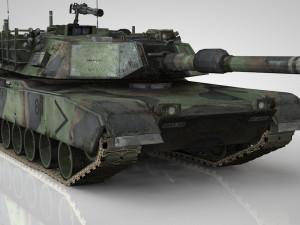 american main battle tank 3Dモデル