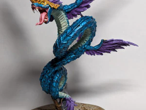 o deus cobra Modelo de Impressão 3D
