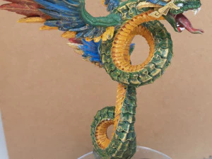 o deus cobra Modelo de Impressão 3D
